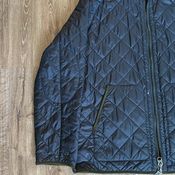 Polo Ralph Lauren Mens Quilted Jacket Size L corduroy Trim - Picture 3 of 8